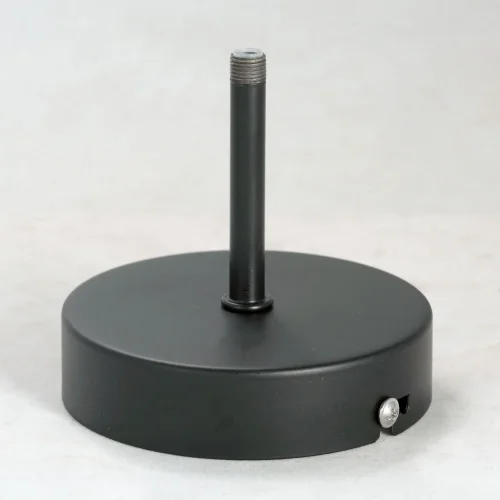 Люстра потолочная Garland LSP-8375 Lussole без плафона на 8 ламп, основание чёрное в стиле лофт современный  фото 5