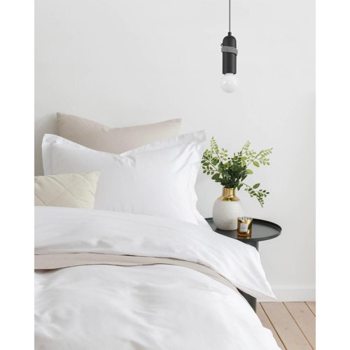 Светильник подвесной Tesla 8365/1A Lumion серый без плафона на 1 лампу, основание чёрное в стиле скандинавский фото 3