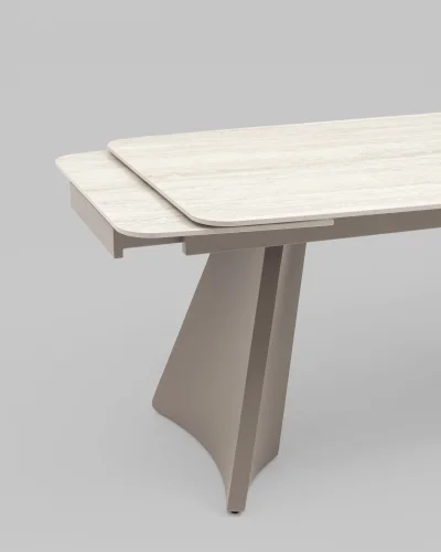 Стол обеденный Eliora 160-240*90, серая керамика УТ000040862 Stool Group столешница серая из керамика фото 4