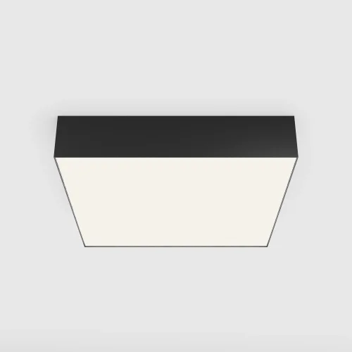 Светильник потолочный LED Zon C032CL-36W4K-SQ-B Maytoni белый на 1 лампу, основание чёрное в стиле современный квадраты фото 8