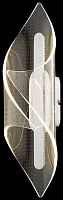 Бра LED Helga WE447.01.101 Wertmark прозрачный 1 лампа, основание хром в стиле современный 