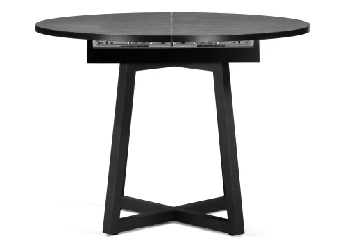 Деревянный стол Регна черный  504220 Woodville столешница чёрная из лдсп фото 4