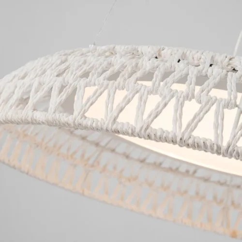Светильник подвесной LED Conrad 4751-5P F-promo белый на 1 лампу, основание белое в стиле современный фото 2