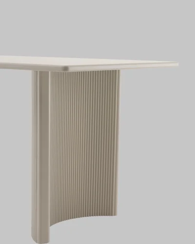 Стол обеденный Celestia 180*90*75, бежевый УТ000041363 Stool Group столешница бежевая из мдф фото 6