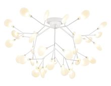 Люстра потолочная TR3018 Ambrella light белая на 36 ламп, основание белое в стиле модерн ветви