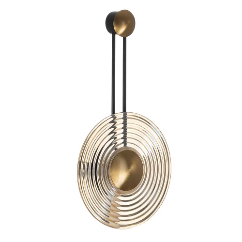 Бра LED Corta CL245012 Citilux янтарный на 1 лампу, основание бронзовое в стиле современный хай-тек фото 2