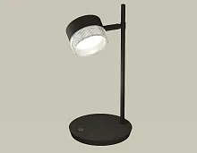 Настольная лампа офисная XB9802250 Ambrella light чёрная 1 лампа, основание чёрное металл в стиле современный хай-тек 