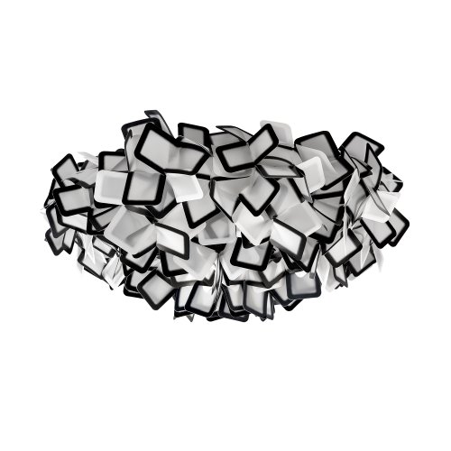Светильник потолочный Слизия / Clizia 10231/780C Black LOFT IT белый чёрный на 5 ламп, основание в стиле фото 3 Светильник потолочный Слизия / Clizia 10231/780C Black LOFT IT белый чёрный на 5 ламп, основание в стиле фото 3
