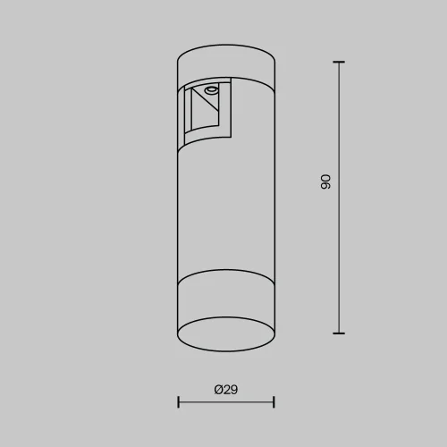 Трековый светильник LED Magnetic trаck system Flarity TR145-1-3W3K-W-B Maytoni чёрный для шинопроводов серии Magnetic trаck system Flarity фото 8