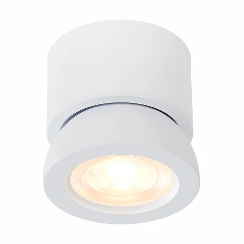 Светильник накладной LED St654 ST654.542.10 ST-Luce белый 1 лампа, основание белое в стиле хай-тек круглый фото 2