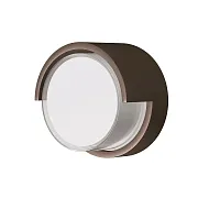 Настенный светильник уличный LED Creek 8856 Mantra уличный IP65 коричневый на 1 лампу, плафон коричневый в стиле современный LED