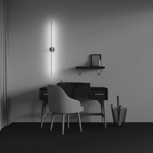 Бра LED Elegant C084WL-L18BS2.7K Maytoni латунь на 1 лампу, основание латунь в стиле современный хай-тек отражённый свет фото 6