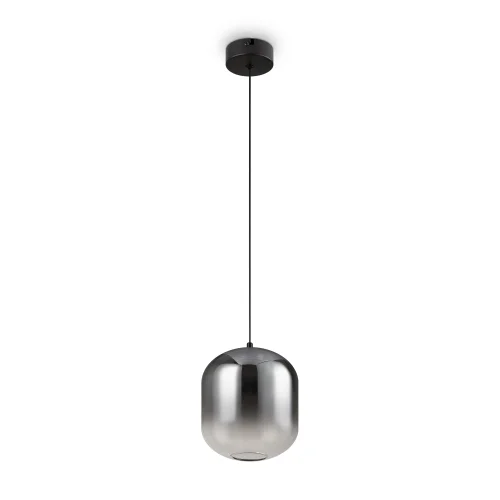 Светильник подвесной LED Ida FR6133PL-L4SM Freya серый чёрный на 1 лампу, основание чёрное в стиле современный фото 2
