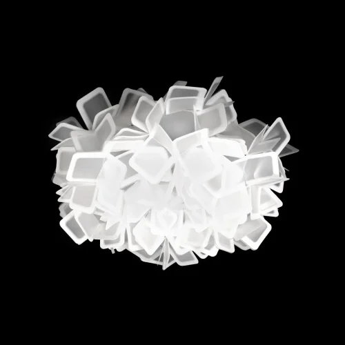 Светильник потолочный LED Clizia 10231/530C White LOFT IT прозрачный 1 лампа, основание белое в стиле современный  фото 2