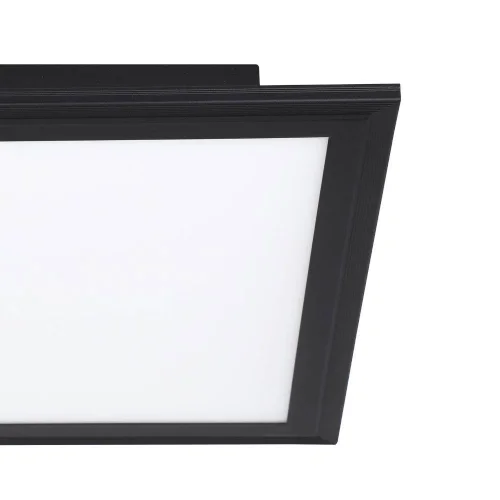 Светильник потолочный LED Salobrena 1 900817 Eglo белый 1 лампа, основание чёрное в стиле хай-тек современный квадраты фото 3