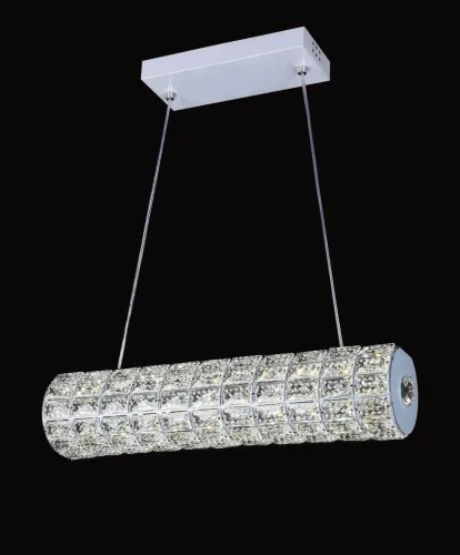 Светильник подвесной LED Faradonne DDP 630-600 Lumina Deco хром на 1 лампу, основание хром в стиле современный 