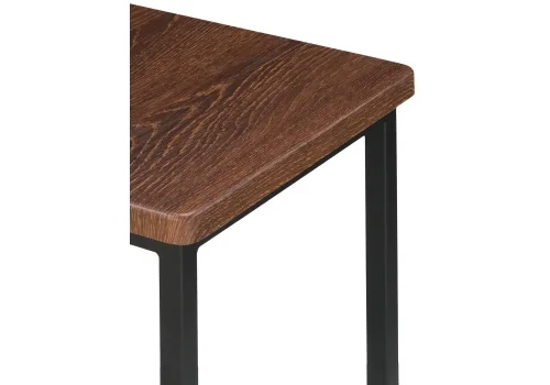 Барный стул Лофт филадельфия коньяк / черный матовый 432938 Woodville, коричневый/, ножки/металл/чёрный, размеры - ****340*340 фото 3