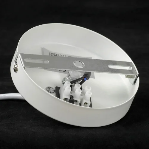 Светильник подвесной Butte LSP-8915 Lussole белый 1 лампа, основание белое в стиле современный лофт  фото 5