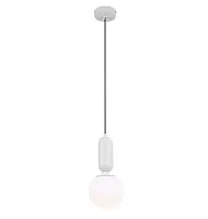 Светильник подвесной Aniela APL.612.16.01 Aployt белый 1 лампа, основание белое в стиле современный 