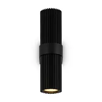 Бра Dynamics MOD326WL-02B Maytoni чёрный на 2 лампы, основание чёрное в стиле современный 