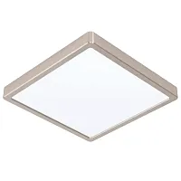Светильник потолочный LED Fueva-Z 98852 Eglo белый на 1 лампу, основание матовое хром в стиле современный 