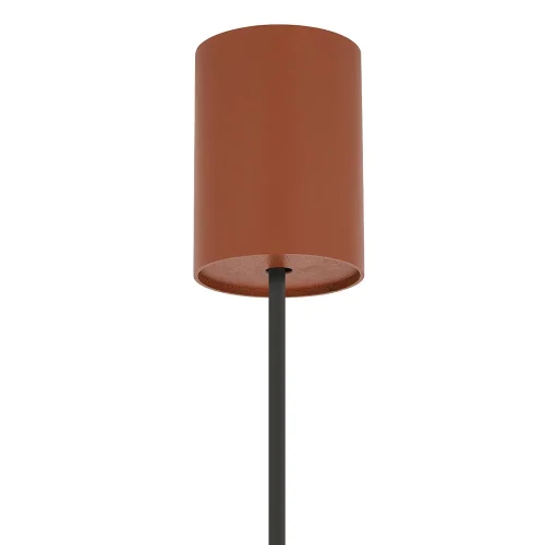 Светильник подвесной Zenith L 11483-NW Nowodvorski терракотовый на 1 лампу, основание терракотовое в стиле современный фото 8