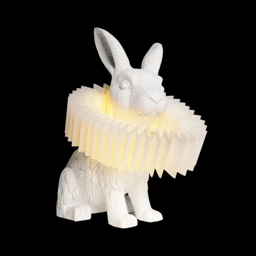 Настольная лампа LED Bunny 10117/C LOFT IT белая 1 лампа, основание белое смола полимер в стиле современный животные фото 2