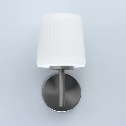 Бра LED Аква 509024101 DeMarkt белый на 1 лампа, основание хром в стиле современный  фото 4
