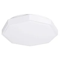 Светильник потолочный LED Kant A2659PL-1WH Arte Lamp белый 1 лампа, основание белое в стиле современный тарелка