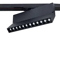 Трековый светильник LED Flash A4572PL-1BK Arte Lamp чёрный для шинопроводов серии Flash