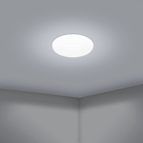 Светильник потолочный LED Battistona 900605 Eglo белый 1 лампа, основание белое в стиле современный  фото 3