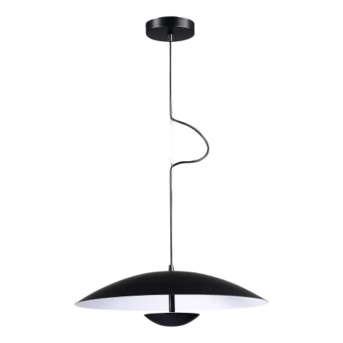 Светильник подвесной LED Armonico SL6502.403.01 ST-Luce чёрный 1 лампа, основание чёрное в стиле минимализм  фото 2