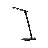Настольная лампа офисная LED Style Led 8404-NW Nowodvorski чёрная на 1 лампу, основание чёрное металл в стиле современный 