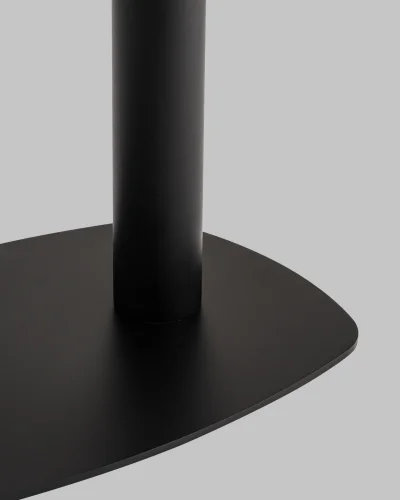 Журнальный столик Eanna S, металл, черный УТ000040320 Stool Group столешница чёрная из металл фото 5