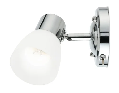 Бра с выключателем TR3961 Ambrella light белый на 1 лампа, основание хром в стиле классический современный  фото 3