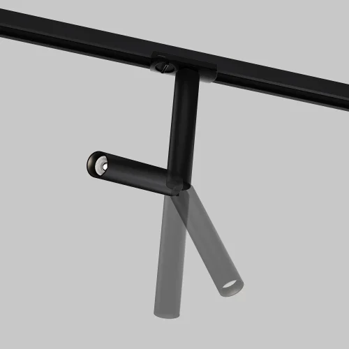 Трековый светильник LED Single phase track system Unity TR142-1-6W4K-B Maytoni чёрный для шинопроводов серии Single phase track system Unity чёрный фото 7