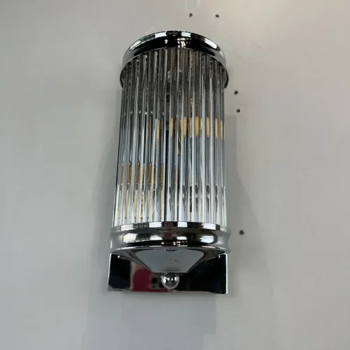 Бра Eichholtz 84963-22 ImperiumLoft прозрачный на 1 лампа, основание хром в стиле арт-деко современный  фото 17