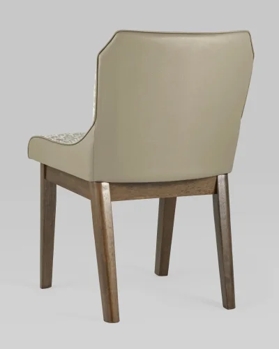 Cтул обеденный НИМЕРИА, бежевый УТ000004675 Stool Group, бежевый/ткань, ножки/дерево/коричневый бежевый, размеры - *800***525*570 фото 5