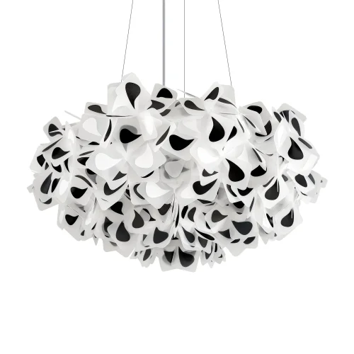 Люстра подвесная Слизия / Clizia 10595/780 Black LOFT IT чёрная белая на 5 ламп, основание в стиле современный арт-деко фото 4 Люстра подвесная Слизия / Clizia 10595/780 Black LOFT IT чёрная белая на 5 ламп, основание в стиле современный арт-деко фото 4