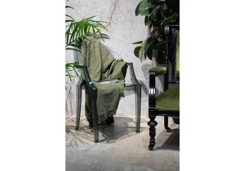 Пластиковый стул Luis gray 15441 Woodville, /, ножки/пластик/прозрачный, размеры - ****540* фото 8