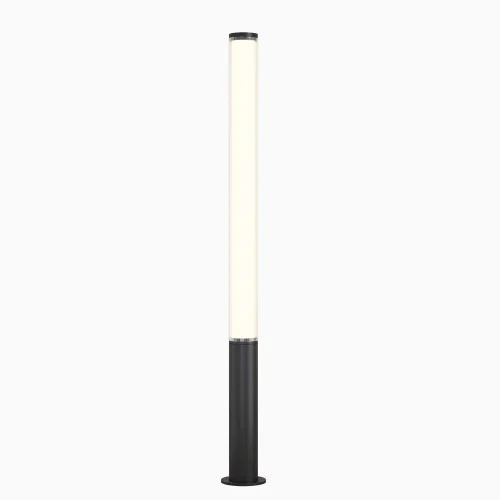 Парковый светильник LED Ster O467FL-L70B3K Maytoni уличный IP чёрный на 1 лампу, плафон белый в стиле современный хай-тек LED