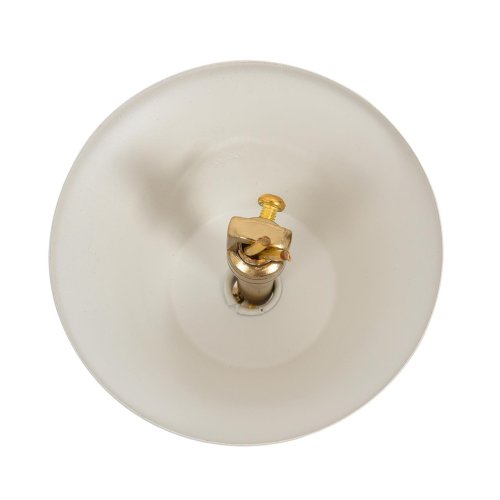 Люстра подвесная Mitrim 8374/6 Lumion белая на 6 ламп, основание латунь в стиле классический фото 6