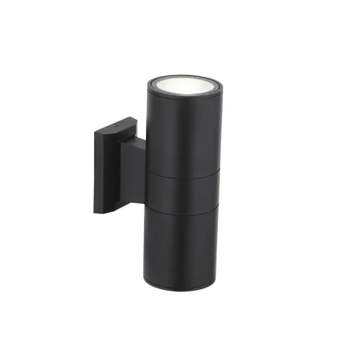 Настенный светильник LED Tubo2 SL074.401.02 ST-Luce уличный IP54 чёрный 2 лампы, плафон чёрный в стиле современный LED фото 2