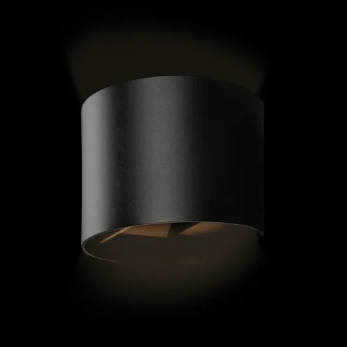 Настенный светильник LED Eterno 100011/B LOFT IT уличный IP54 чёрный 2 лампы, плафон чёрный в стиле современный хай-тек LED фото 4