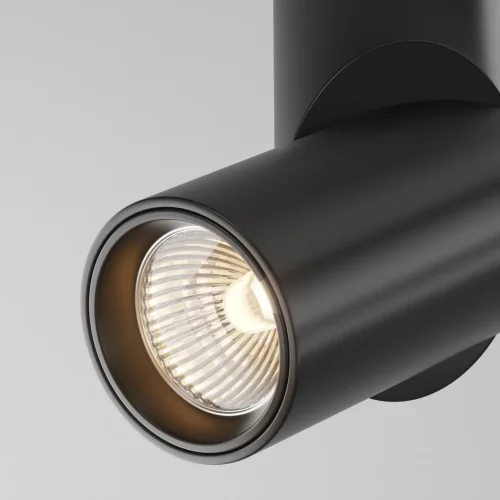Светильник накладной LED Dafne C027CL-L10B Maytoni чёрный на 1 лампу, основание чёрное в стиле современный круглый фото 4