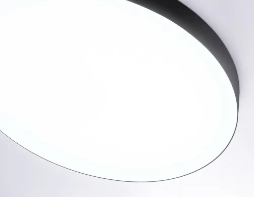 Светильник потолочный LED Air Alum FV5538 Ambrella light чёрный 1 лампа, основание чёрное в стиле современный хай-тек  фото 5