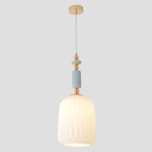 Светильник подвесной MERINGUE SP1.2 Crystal Lux белый на 1 лампу, основание золотое в стиле классический фото 5 Светильник подвесной MERINGUE SP1.2 Crystal Lux белый на 1 лампу, основание золотое в стиле классический фото 5