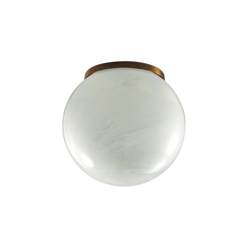 Светильник потолочный Magia 7109/1CA Odeon Light белый на 1 лампу, основание белое в стиле хай-тек шар