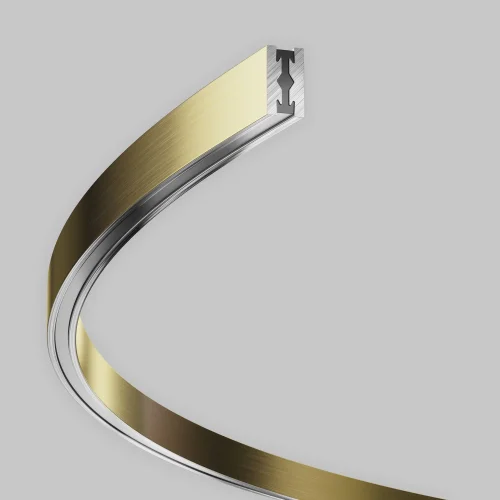 Шинопровод круглый из полукругов 1800мм Flarity латунь TRX154-2SR-D1800-BS Maytoni латунь в стиле хай-тек современный для светильников серии Magnetic trаck system Flarity flarity магнитная фото 3 Шинопровод круглый из полукругов 1800мм Flarity латунь TRX154-2SR-D1800-BS Maytoni латунь в стиле хай-тек современный для светильников серии Magnetic trаck system Flarity flarity магнитная фото 3