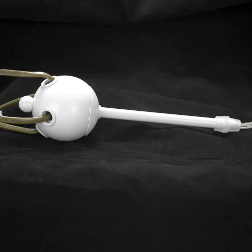 Люстра подвесная Kenner GRLSP-8270 Lussole без плафона на 12 ламп, основание белое в стиле современный  фото 3